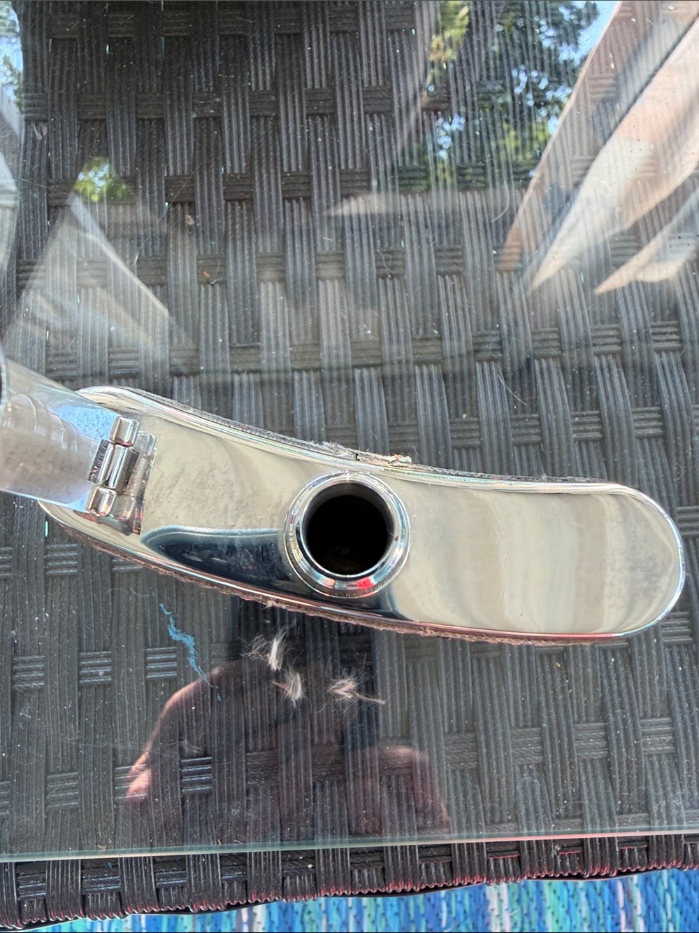 Brown Leather-Wrap Stainless Flask - Picture 4 of 4